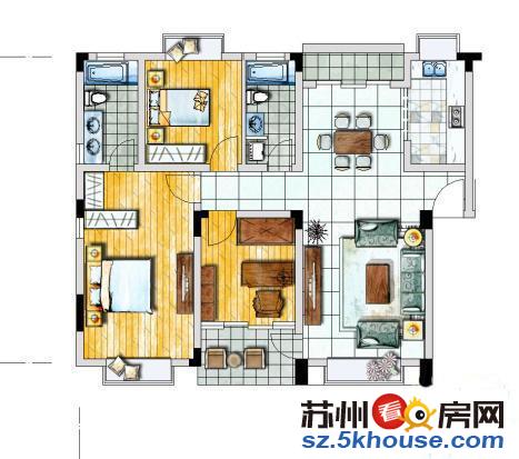 春丰花园130平 精装大户 满5唯一 仅售206万