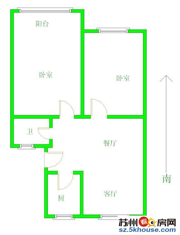 金都名苑 豪华装修 2房2厅 3空调 出租中