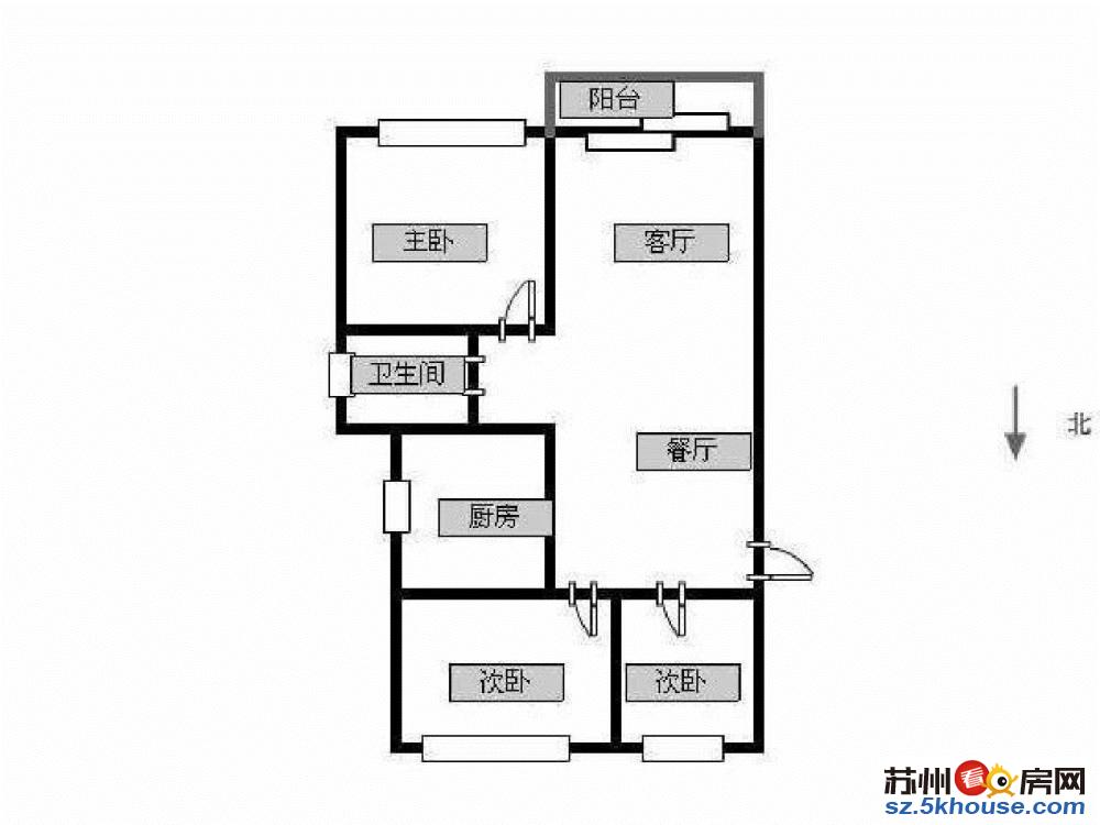 旭辉美澜城 尹中路 全新婚房装修 清新布局合理采光好你懂