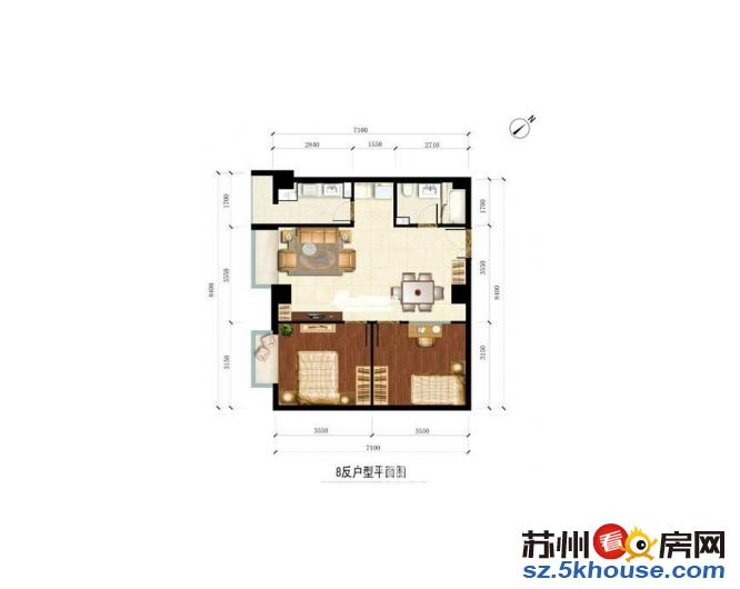 丽都阳光华园旁果园新村  精装小套  只需82万即可领包入住