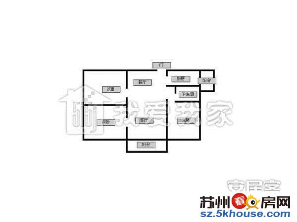 木渎合景领峰地铁口毛坯诚心出售仅此一套看房随时不靠高架