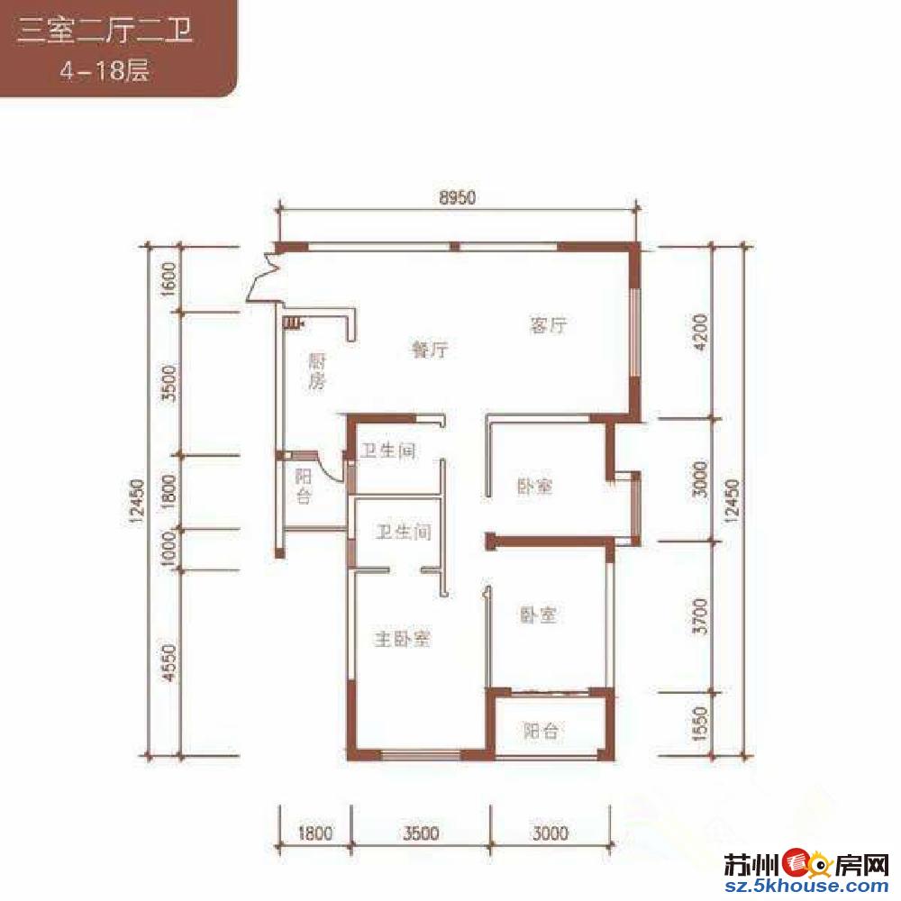 园区独墅苑 通园路 科技园 城市水岸 怡葑庭 浪琴湾旁