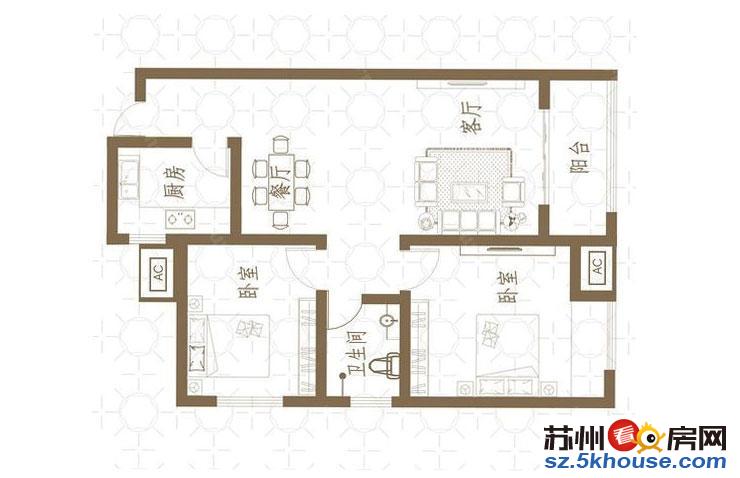 华亭梦立方 精装公寓一房 拎包住 采光超好交通便利 随时看房