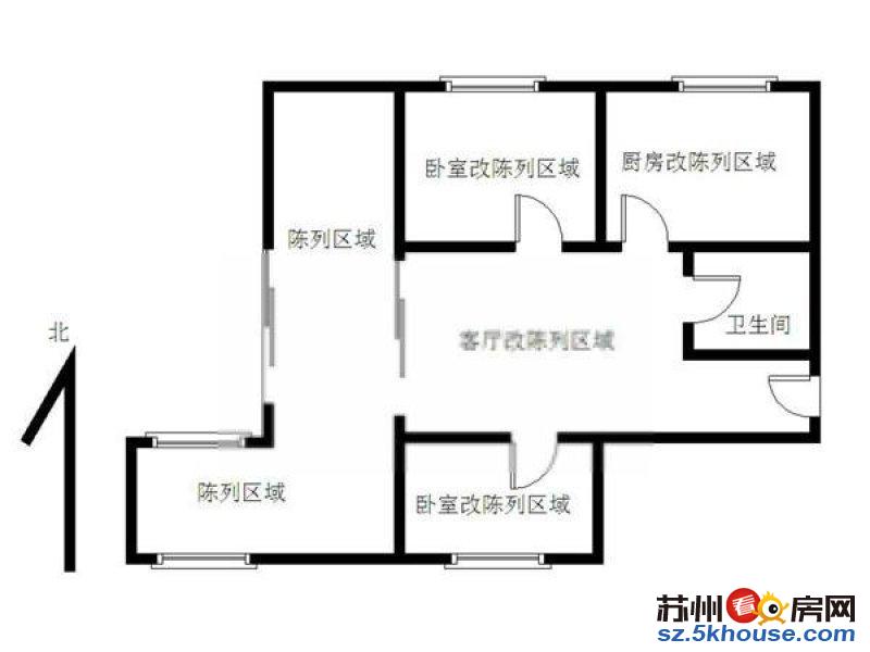 水香二村精装2室 天域大厦 地铁4号2号线 城西 龙西