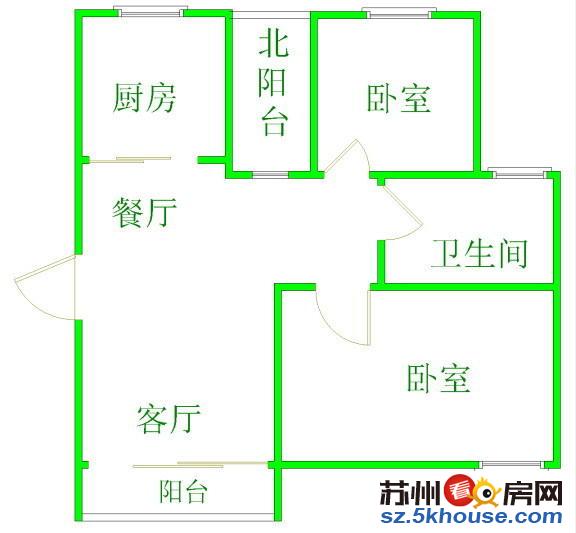 文溪花苑60平纯毛坯 房东换房急售 送自行车独库 随时看房