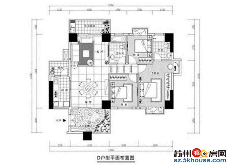 望亭 果园新村大三房121平送车位 小区环境好 楼层采光好