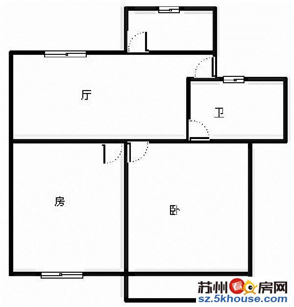 园区金湖畔 国际科技园 高尔夫花园婚装两房 有钥匙随时看