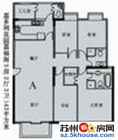 金河国际华庭 正四房 通透 大阳台 实验本部 主卧送阳台