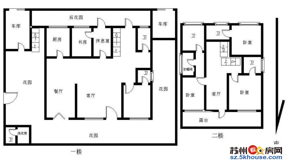 实地拍摄 江枫园 独栋中式别墅占地660平环绕大花园