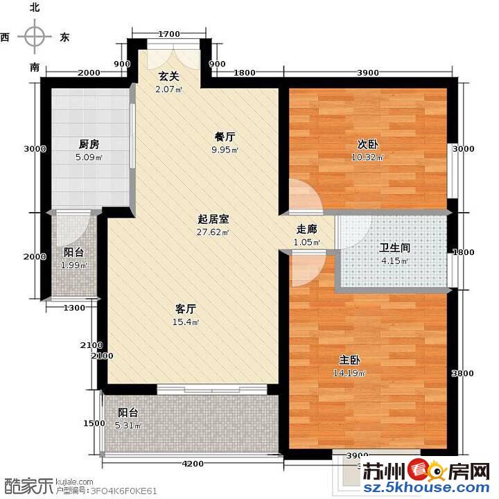 望湖湾 自住精装2房空置 出行方便 拎包入住