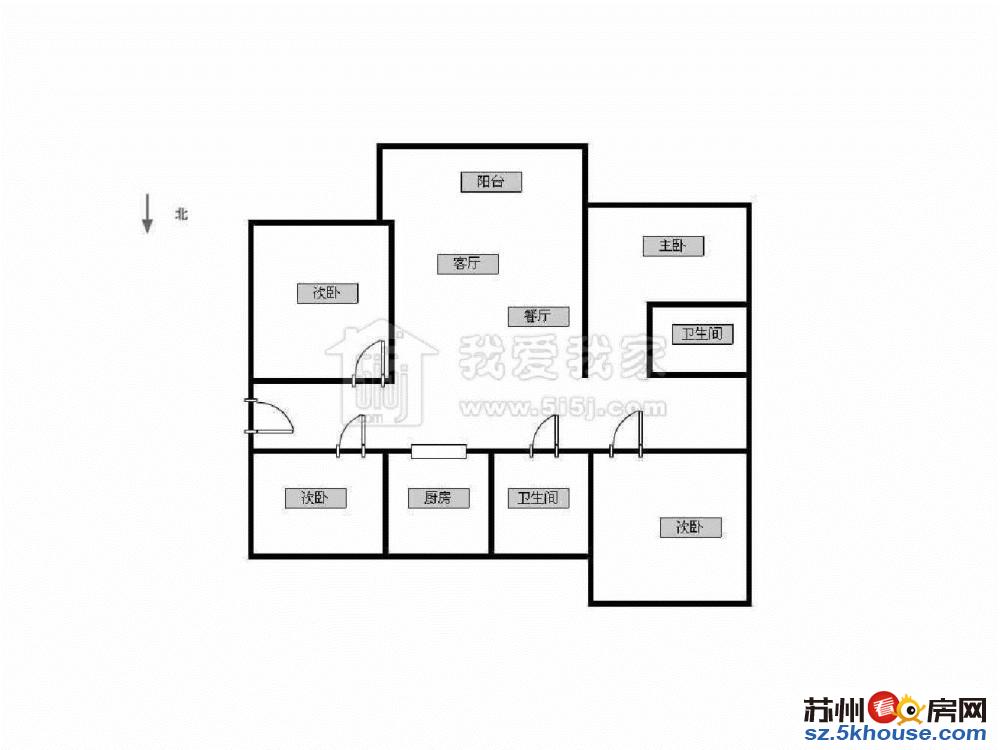 蓝山郡 洋房大四房 全新毛坯 218万 文昌 近轻轨