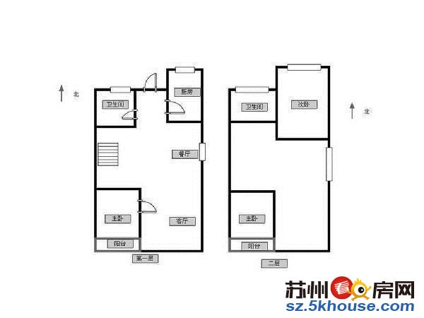 科技城中航樾公馆精装修三房两卫品牌家具家电复式洋房A2