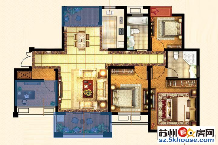 通安旁中铁诺德誉园 毛坯中户 满两年 中间楼层南北通透