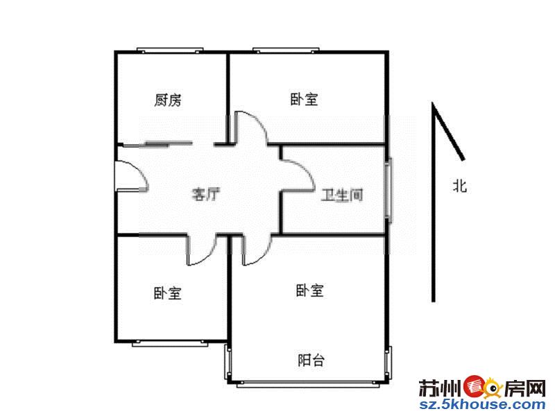 天灵小区3房出租 出门花苑街 周边配套齐全 带 随时看房