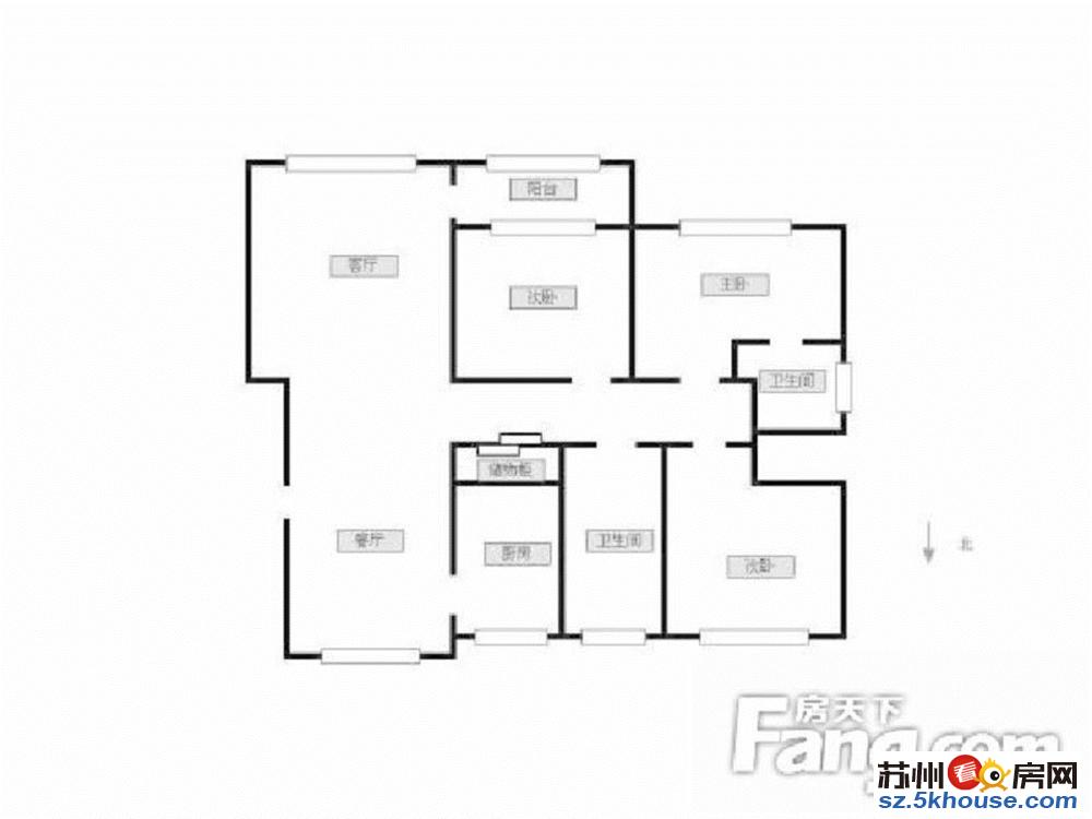 2号线友联站口 长欣苑 四楼5房婚装2年送大台 诚心售