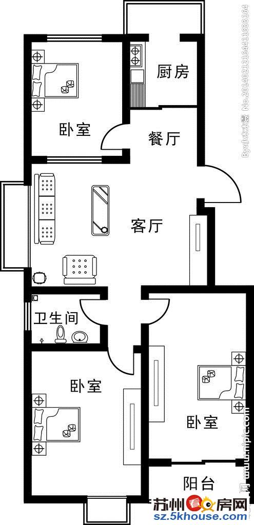 凯马广场旁 惠润国际 近万枫家园 凯马汽车4城 精装小三房