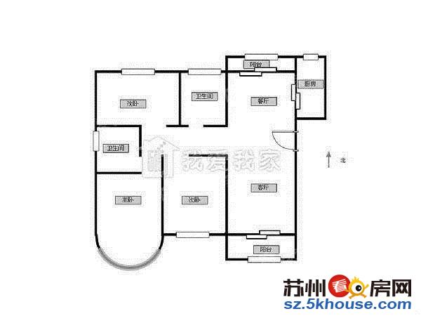 新出真 实房源灏景天下  急卖三房只要290万中间楼层不靠路