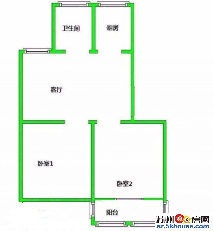 莲花一区 精装修两房 南北通透 满五年 无个税