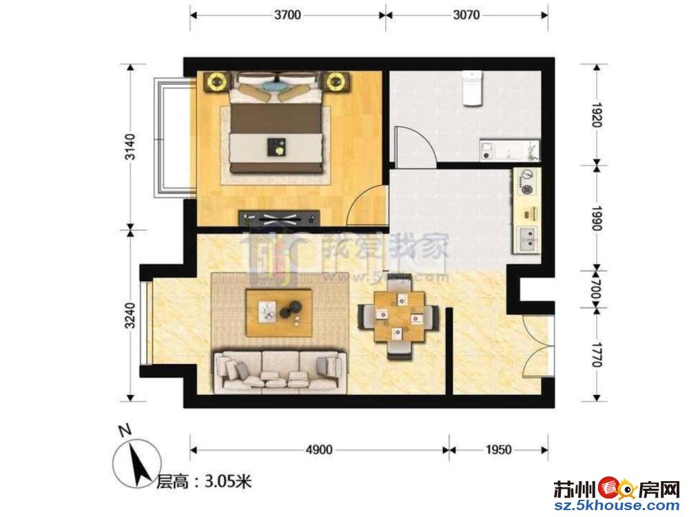 领汇广场急租 南施街地铁口雅戈尔未来城 现代传媒广场旁随时看