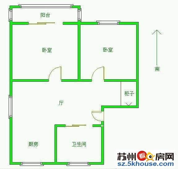 押一付一 三香路 附二医院 体育中心 南北通透二房一样大首租