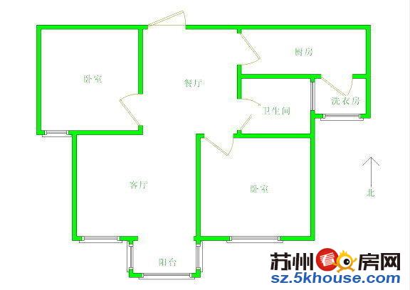 青剑湖学校旁2房 精致装修保养好 家具家电全留 可拎包入住