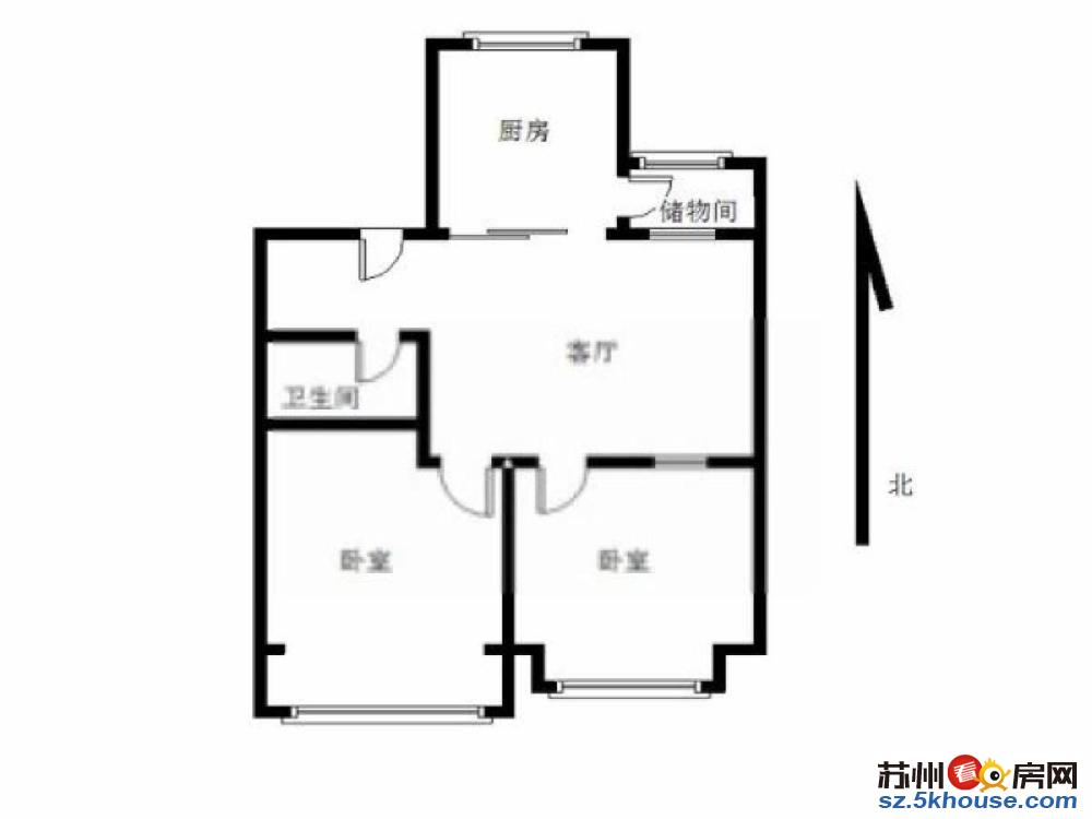 劳动路三香广场地铁口 桐泾新村精装两室 押一付一  拎包入住