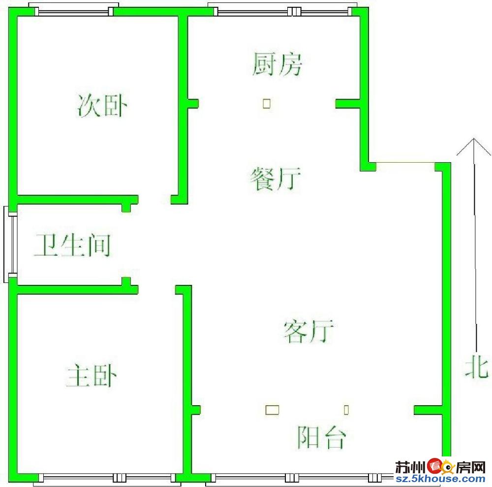 春丰花园 84平 电梯房 149万 精装 税一个点 东边户