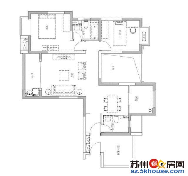 地铁口精装4房.房东急卖.家具家电全留.目前很有性价比的一套