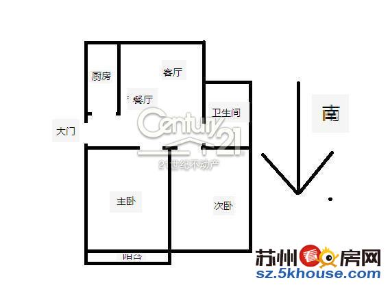 藕巷新村 精装两房 顶带阁 阁楼单独入户 性价比高 有钥匙