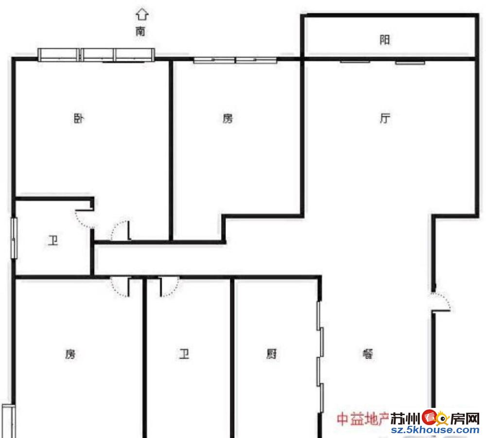 甫澄熙岸學区房4房2厅2卫送汽自行 交通方便