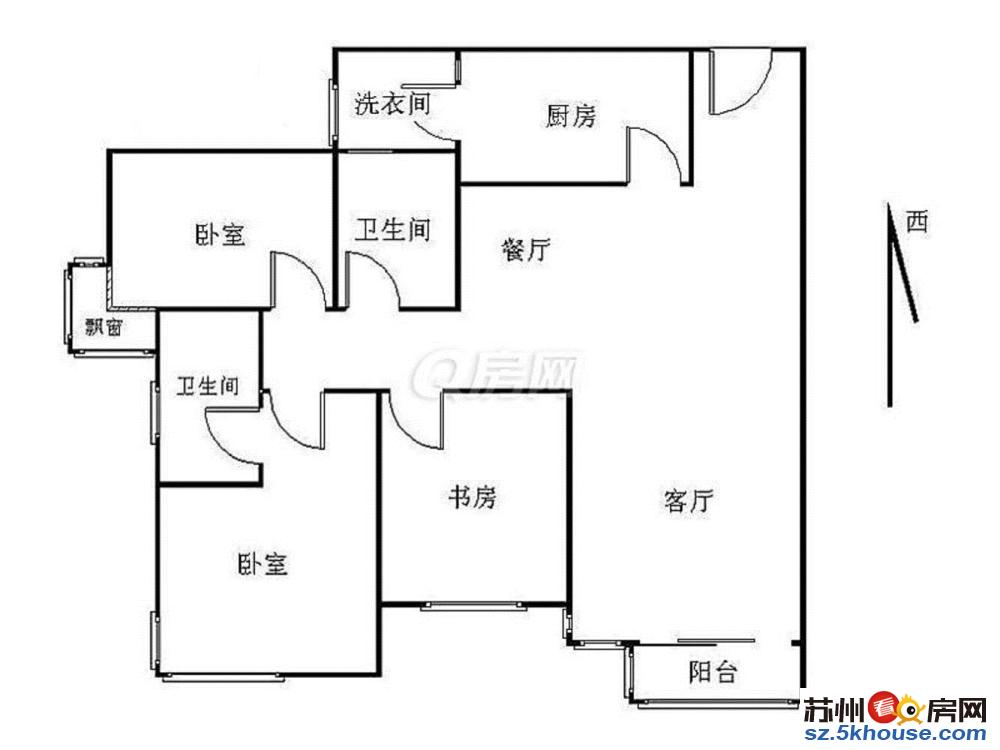 全景看新推DU家双星海馨湖园精装三房一线湖景房东出国急售