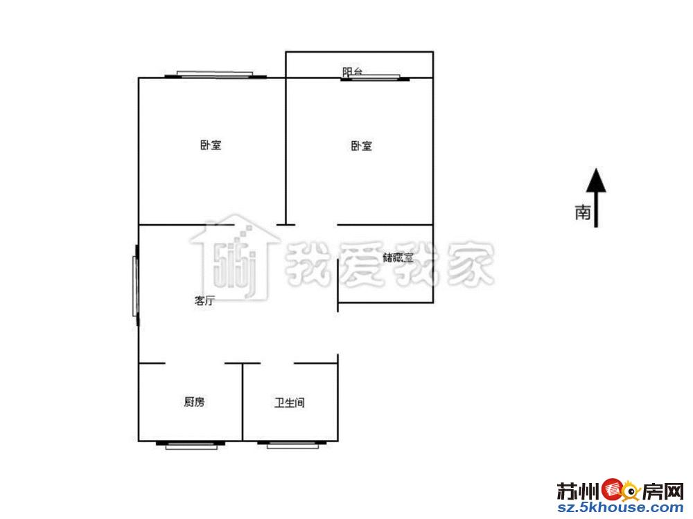 不看你后悔 桂花新村 一楼带院 全明户型 采光无遮挡