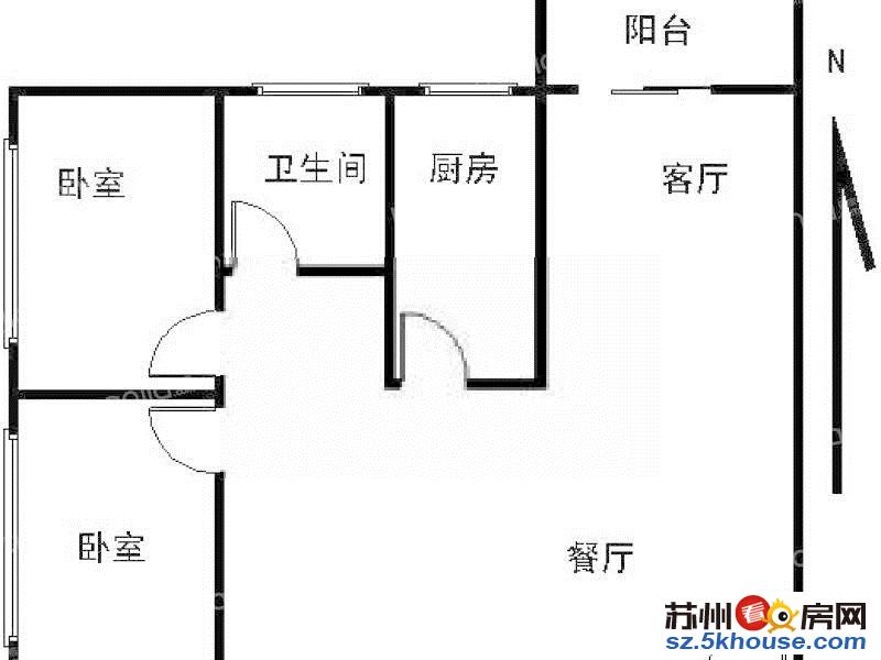 可月付 三香路 华侨饭店 三香新村 精装两室 拎包入住