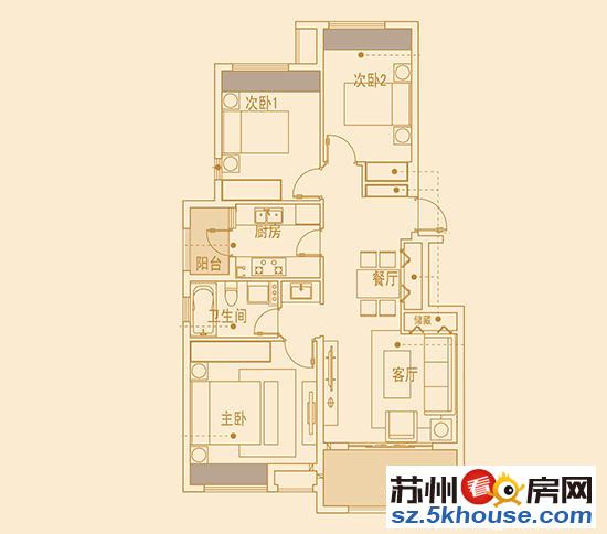 南溪苑复式精装四室两个大露台双阳台景观房拎包入住看房方便