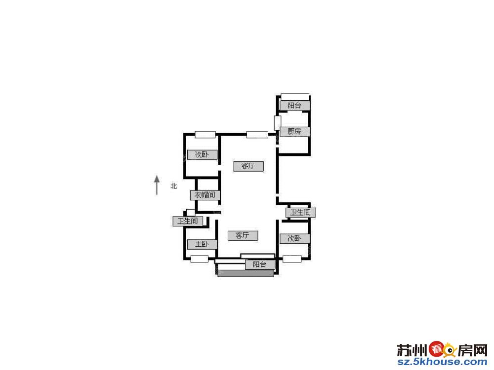 新城金郡豪装电梯三房两卫大露台南北通透周围配套齐全