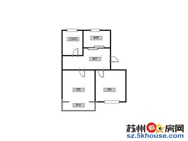 阳山花苑三区两室一厅一楼出租