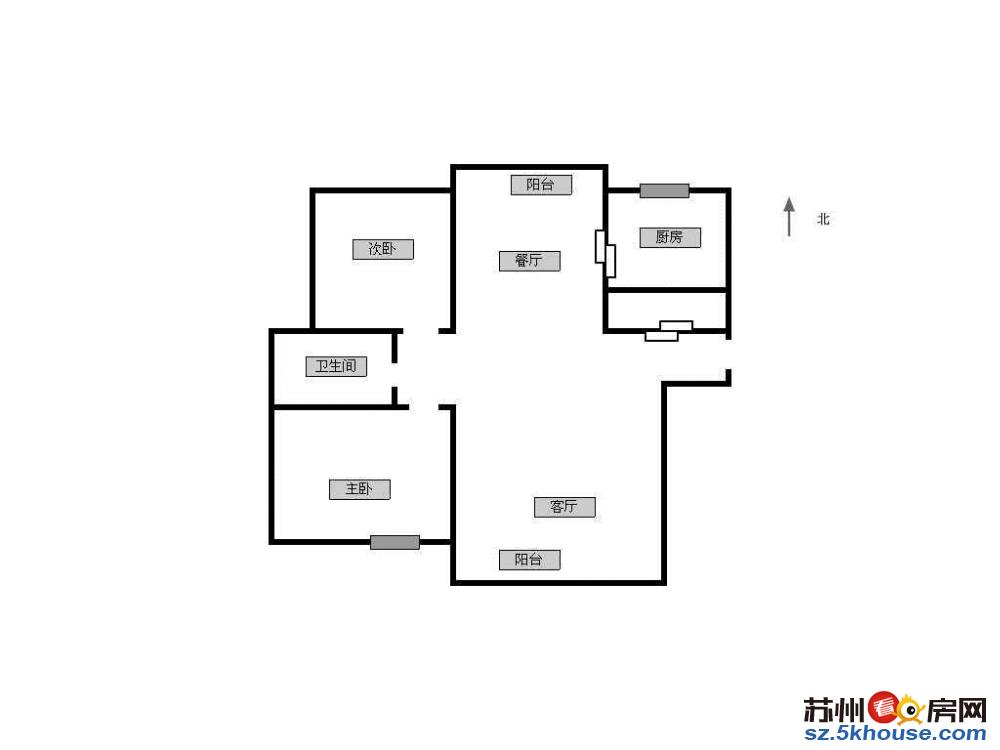 万科北宸之光精装三房 邻近地铁 实验玉成家园 押一付一