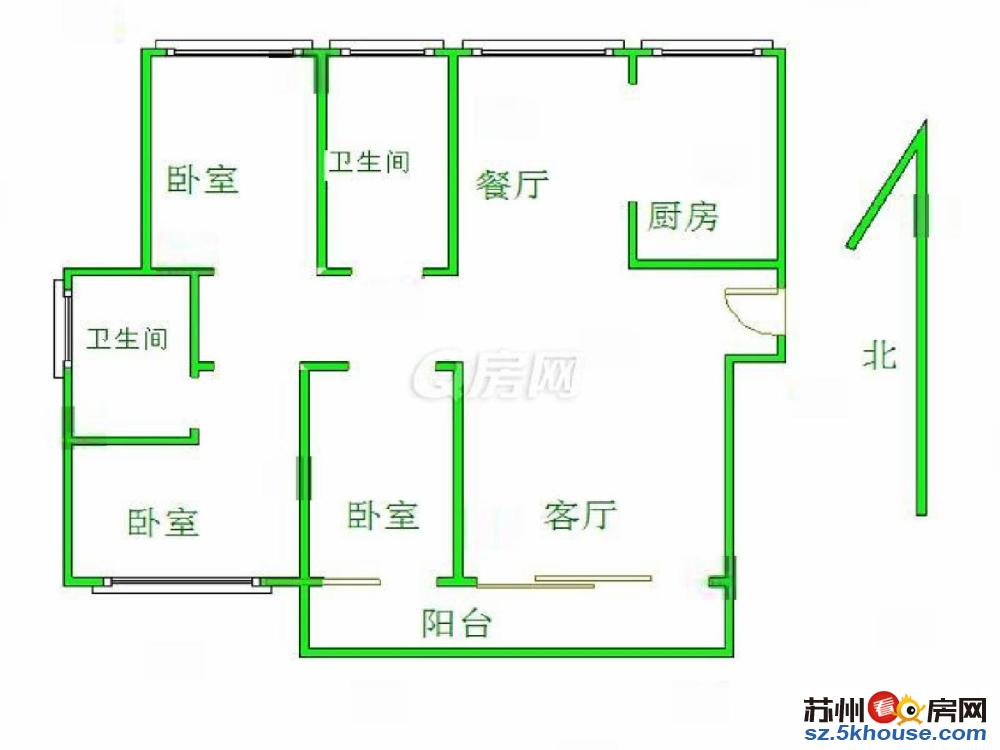 真实真架建屋海德公园 全新毛坯 4室2厅1厨2卫