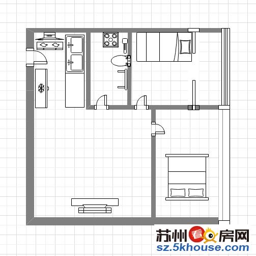 彩香一村五区 桐泾北路地铁站 3楼 中上装修 急租