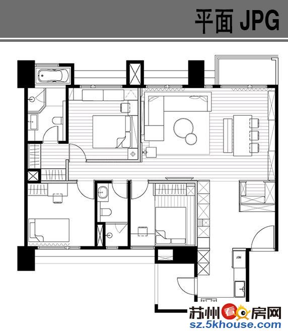 天地壹号中间楼层带自行满两年光福好房急售