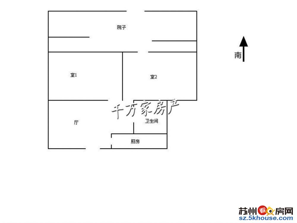 新上彩香二村彩虹二村 1楼带院子大 99万 实拍 有钥匙