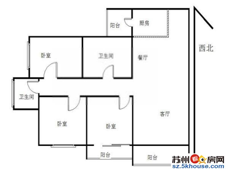 香府绿洲精装三房 房东自住 随时看房 真实图片 包车位 月付