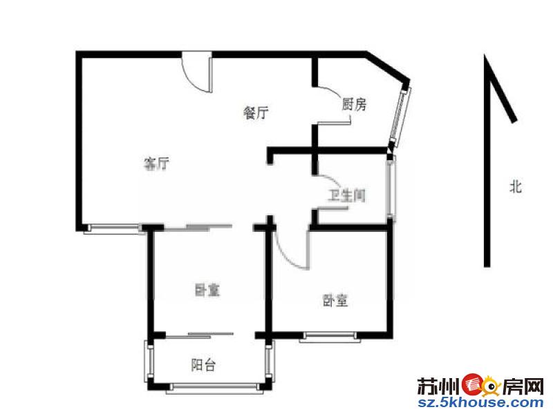 越湖家天下自住两房 诚心出售