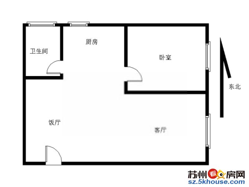 塔院路乐购超市旁名馨花园1房采光好随时看房拎包可住