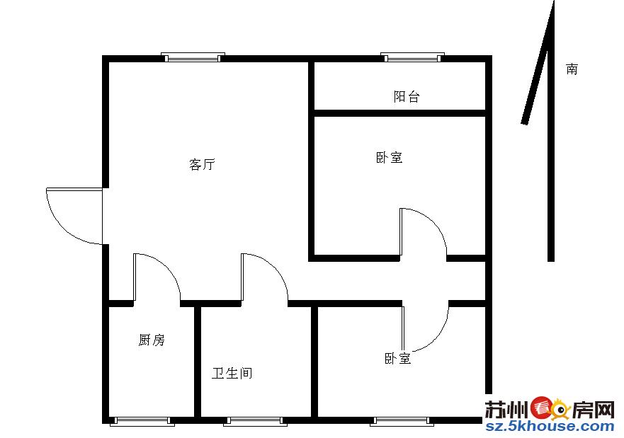 高新区实验 滨河路地铁口 两房朝南 和乐家园 狮山淮海街