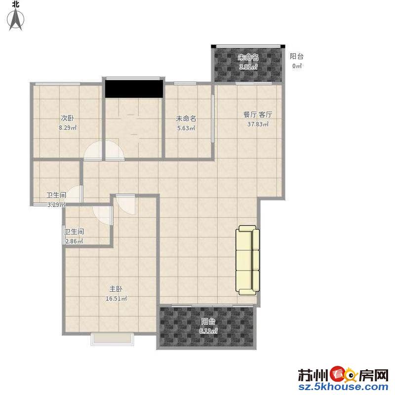 苹果乐园 精装修三房 家具家电齐全 周围交通方便 可随时看房