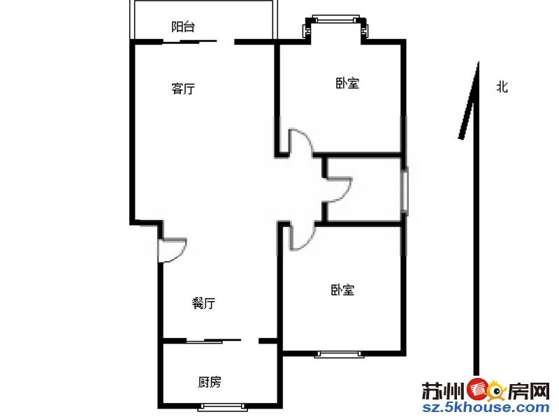 可月付 三香路附二院 三香新村 精装两房 干净清爽 拎包入住