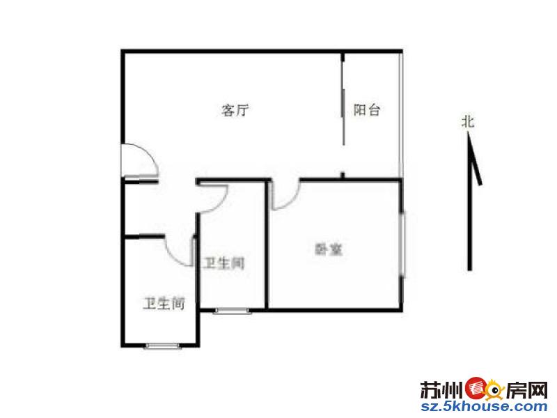 可押一付一三香广场地铁口 精装一室 欧式风格 石路商圈