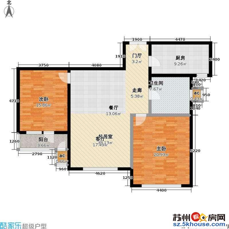 新区长江路名城花园 精装3房3卫 市中心有车位 随时看房