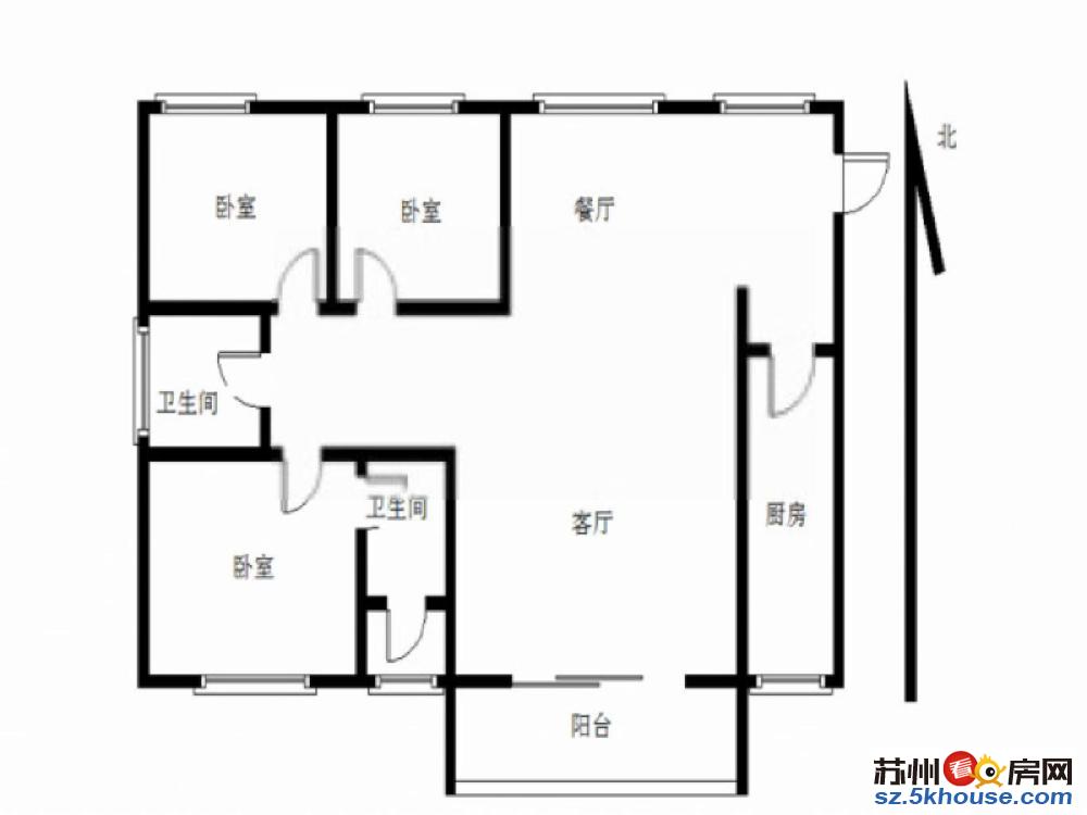 浒关 惠丰花园  浅湾  柠檬城   3室2厅出租